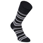 Bio-Baumwolle Socken Streifen Muster schwarz Apollo - 22