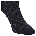 Bio-Baumwolle Socken Streifen Muster schwarz Apollo - 13