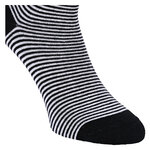 Bio-Baumwolle Socken Streifen Muster schwarz Apollo - 25
