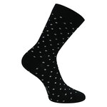 Damen Socken Bio-Baumwolle Apollo Muster Ringel Herzen Sterne schwarz-mix - 43
