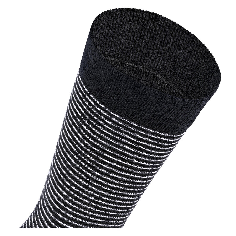 Damen Socken Baumwolle Apollo Muster Ringel Herzen Sterne schwarz-mix - 3