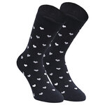 Damen Socken Bio-Baumwolle Apollo Muster Ringel Herzen Sterne schwarz-mix - 22
