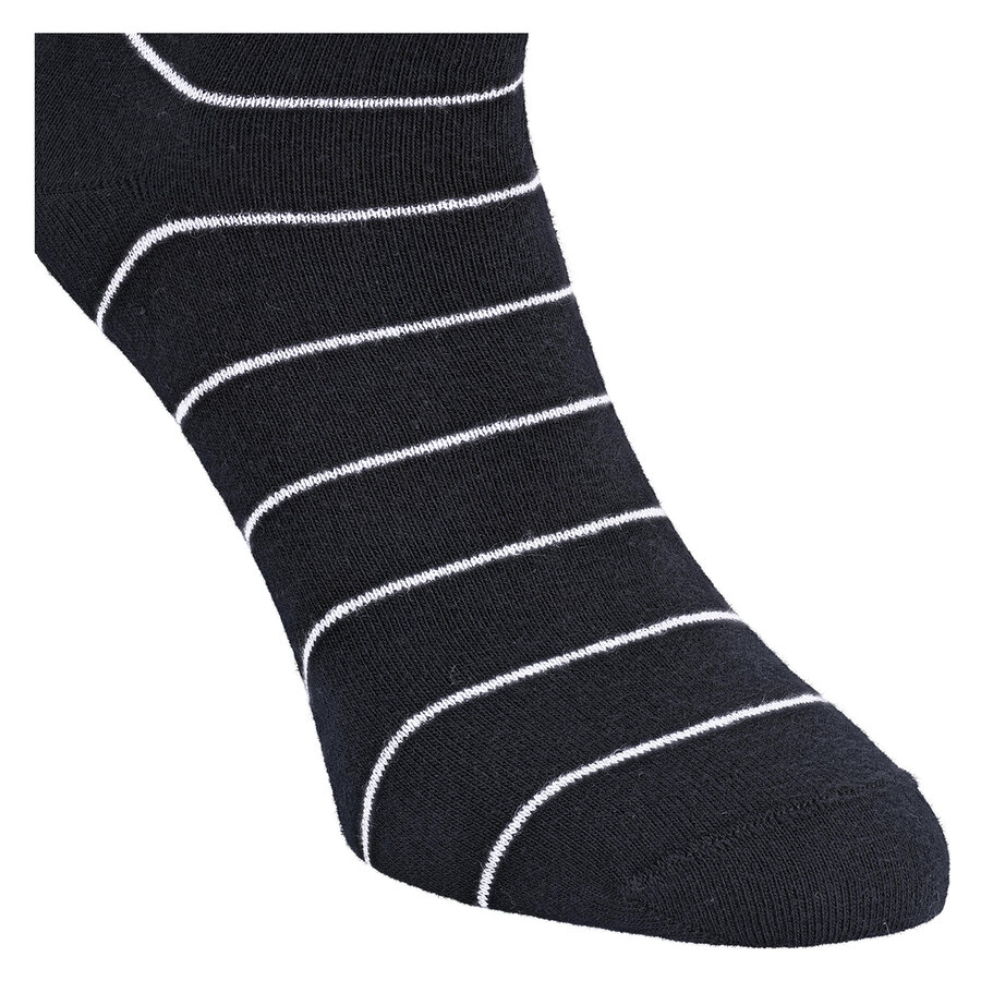 Damen Socken Baumwolle Apollo Muster Ringel Herzen Sterne schwarz-mix - 25