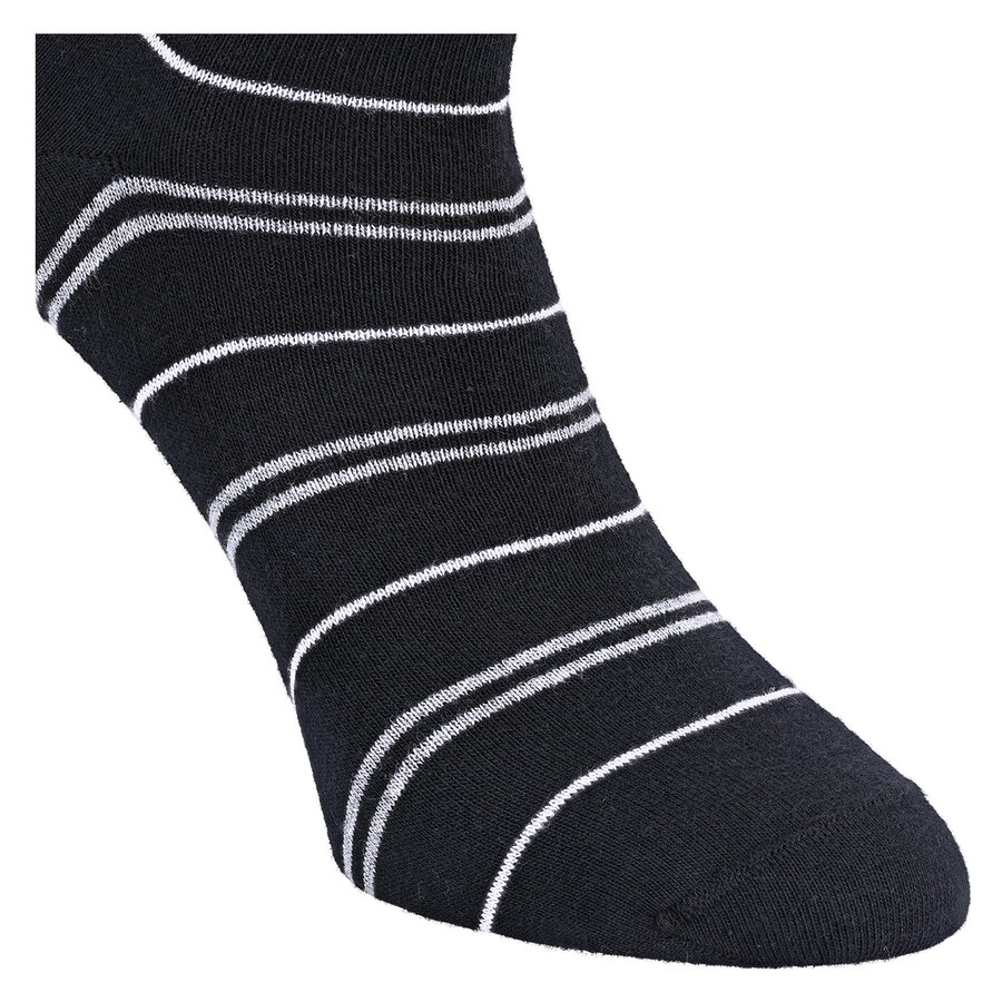 Damen Socken Baumwolle Apollo Muster Ringel Herzen Sterne schwarz-mix - 14
