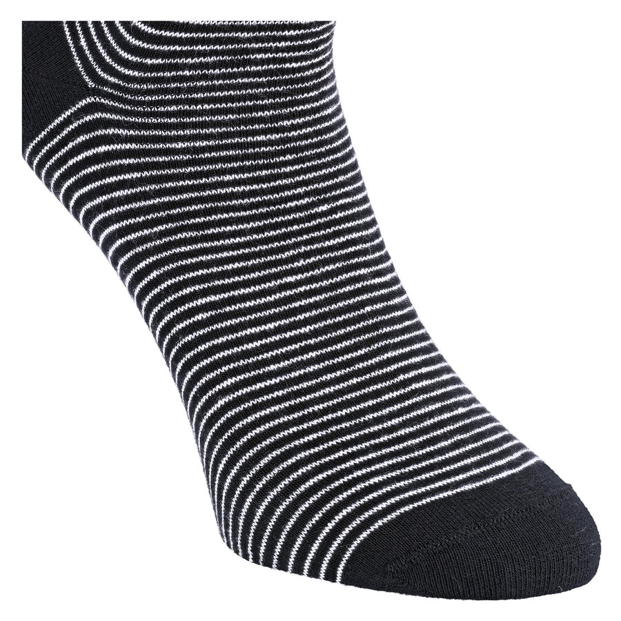 Damen Socken Baumwolle Apollo Muster Ringel Herzen Sterne schwarz-mix - 12