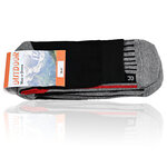 Trekking-Outdoorsocken Coolmax Made in Germany schwarz-grau - 2