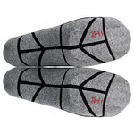 Trekking-Outdoorsocken Coolmax Made in Germany schwarz-grau - 10