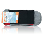 Trekking-Outdoorsocken Coolmax Made in Germany schwarz-grau - 20