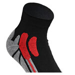Trekking-Outdoor-Kurzsocken Coolmax Made in Germany schwarz-grau - 3