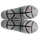 Trekking-Outdoor-Kurzsocken Coolmax Made in Germany schwarz-grau - 8