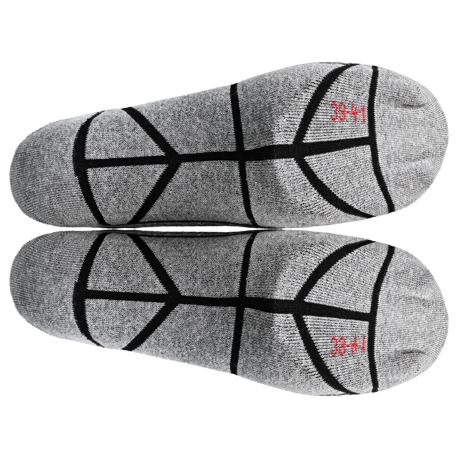 Trekking-Outdoor-Kurzsocken Coolmax Made in Germany schwarz-grau - 8
