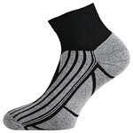 Trekking-Outdoor-Kurzsocken Coolmax Made in Germany schwarz-grau - 9