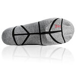 Trekking-Outdoor-Kurzsocken Coolmax Made in Germany schwarz-grau - 6