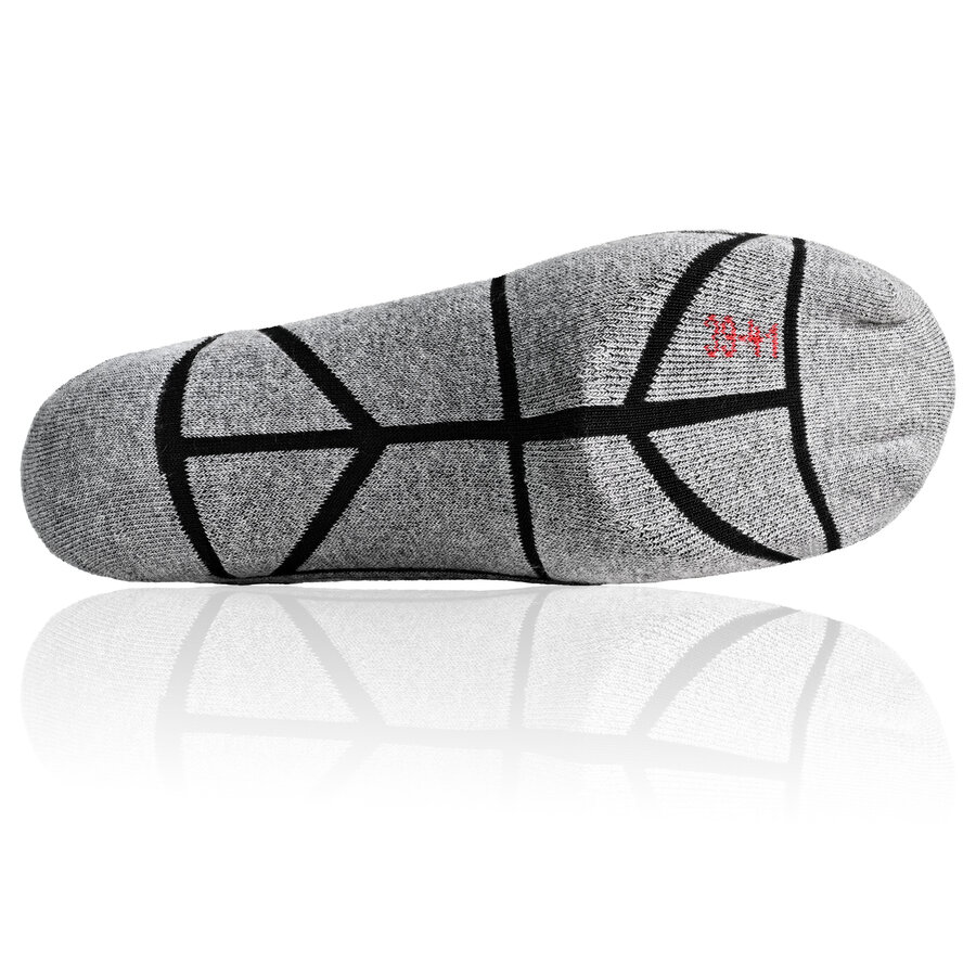 Trekking-Outdoor-Kurzsocken Coolmax Made in Germany schwarz-grau - 6