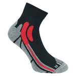 Trekking-Outdoor-Kurzsocken Coolmax Made in Germany schwarz-grau - 17