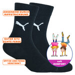 Weiche und bequeme Kindersocken PUMA - schwarz - 2