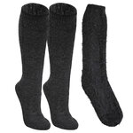 Ultra-dicke Kniestrümpfe TOG Rating 2.3 Heat Keeper anthrazit-grau - 1
