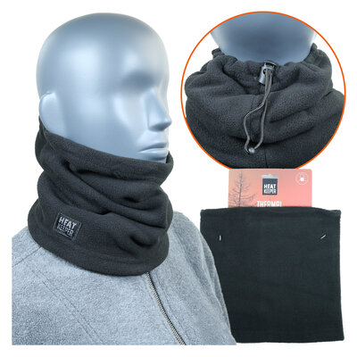 Kinder Thermo Halswärmer Nackenwärmer TOG Rating 1.8 Heat Keeper schwarz