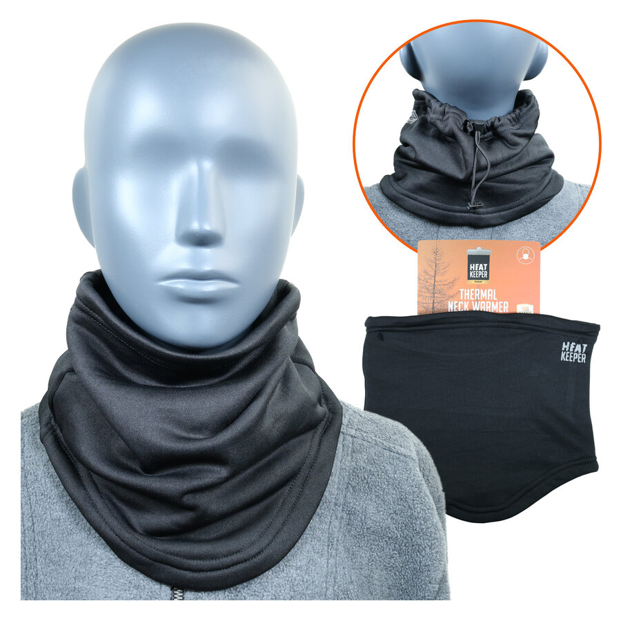 Thermo Nackenwärmer Halswärmer TOG Rating 2.8 Heat Keeper schwarz