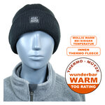 Kinder Thermo Mütze TOG Rating 3.4 Heat Keeper schwarz - 2