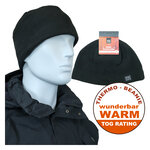 Herren Fleece Beanie Mütze TOG Rating 1.9 Thinsulate Heat Keeper schwarz - 8