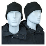 Herren Fleece Beanie Mütze TOG Rating 1.9 Thinsulate Heat Keeper schwarz - 1