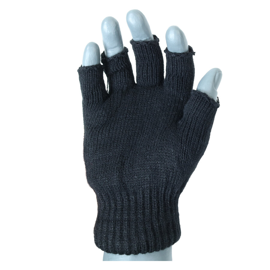 Herren Strick Handschuhe fingerlos TOG Rating 1.9 Heat Keeper schwarz - 3