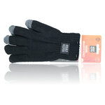 Damen Touchscreen Strick Handschuhe TOG Rating 1.9 Heat Keeper schwarz - 7