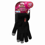 Damen Touchscreen Strick Handschuhe TOG Rating 1.9 Heat Keeper schwarz - 6
