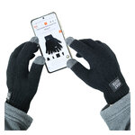 Kinder Touchscreen Strick Handschuhe TOG Rating 1.9 Heat Keeper schwarz - 6