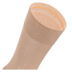 Luxus-Business-Socken merzerisiert camano beige - 6