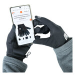 Herren Touchscreen-Handschuhe TOG Rating 2.8 Heat Keeper schwarz - 1