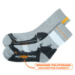 Outdoor Trekking Socken Performance High-Tech camano grau - 3