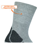 Outdoor Trekking Socken Performance High-Tech camano grau - 4
