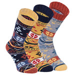 Dicke Wollsocken Big Ethno Scandinavia Hygge Style - 1