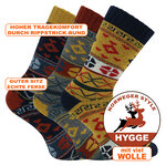 Dicke Wollsocken Big Ethno Scandinavia Hygge Style - 23