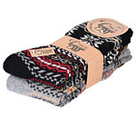 Dicke Woll-Socken Fine Scandinavia Hygge Ethno Style - 9