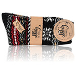 Dicke Woll-Socken Fine Scandinavia Hygge Ethno Style - 7