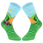 Bauern Motivsocken starke Traktoren Baumwolle - 5