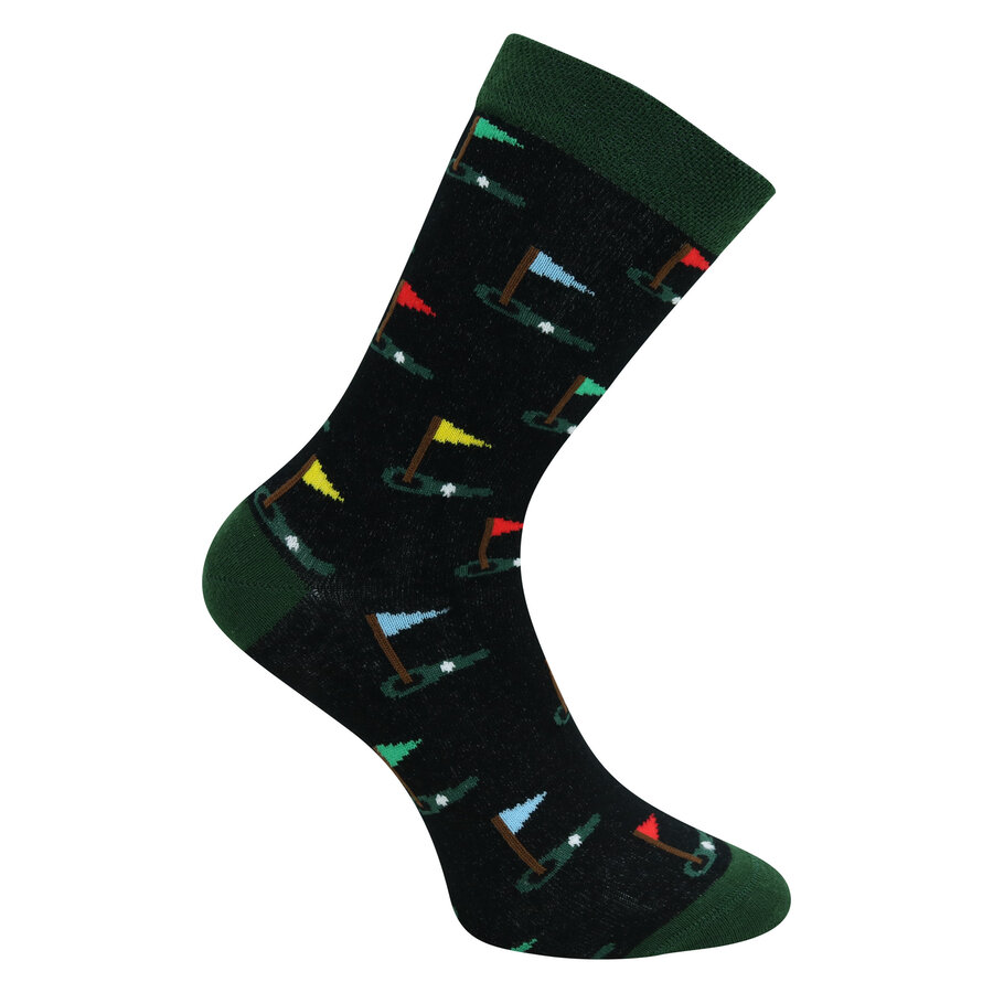 Golf Sport Motiv Socken Baumwolle - 4