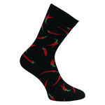 Hot Chili Motiv Socken Peperoni Design Baumwolle - 17
