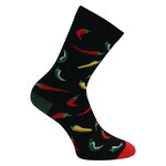 Hot Chili Motiv Socken Peperoni Design Baumwolle - 16