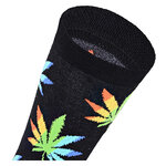 Hanf Motiv-Socken more Fun in Life Baumwolle - 4