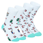 Arzt Krankenschwester Motiv Socken Baumwolle - 1