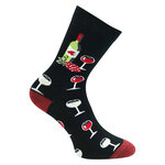 Weinfreunde Motiv Socken Weingenuss ist Lebensfreude Baumwolle - 9