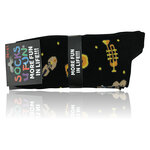 Musiker Motiv Socken Konzert Trompete Saxophon Geige Gitarre - 3