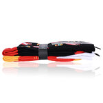 Fast Food Motiv Socken Pommes Hamburger - 5