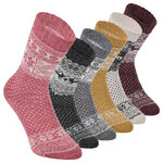 Norweger Socken Alpaka-Merino-Wolle Hygge-Design - 1