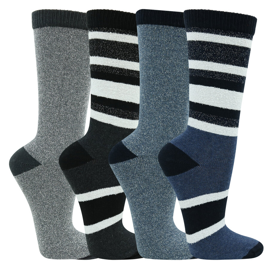 Damen Wollsocken Apollo Glitzer-Look