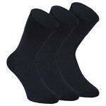 Herren Merino-Wollsocken ohne Gummidruck Apollo marine - 1